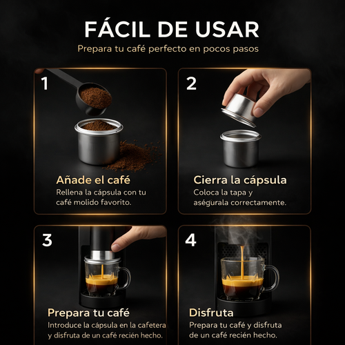 Cápsula Reutilizable Café